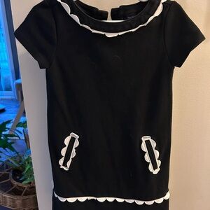 GAP Black and White Cocktail Sheath Dress